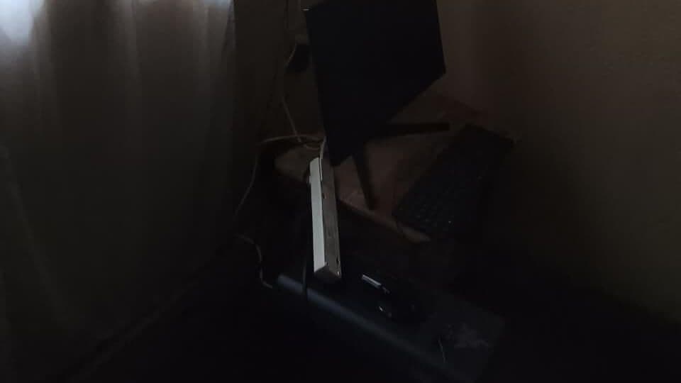 Setup improvisado